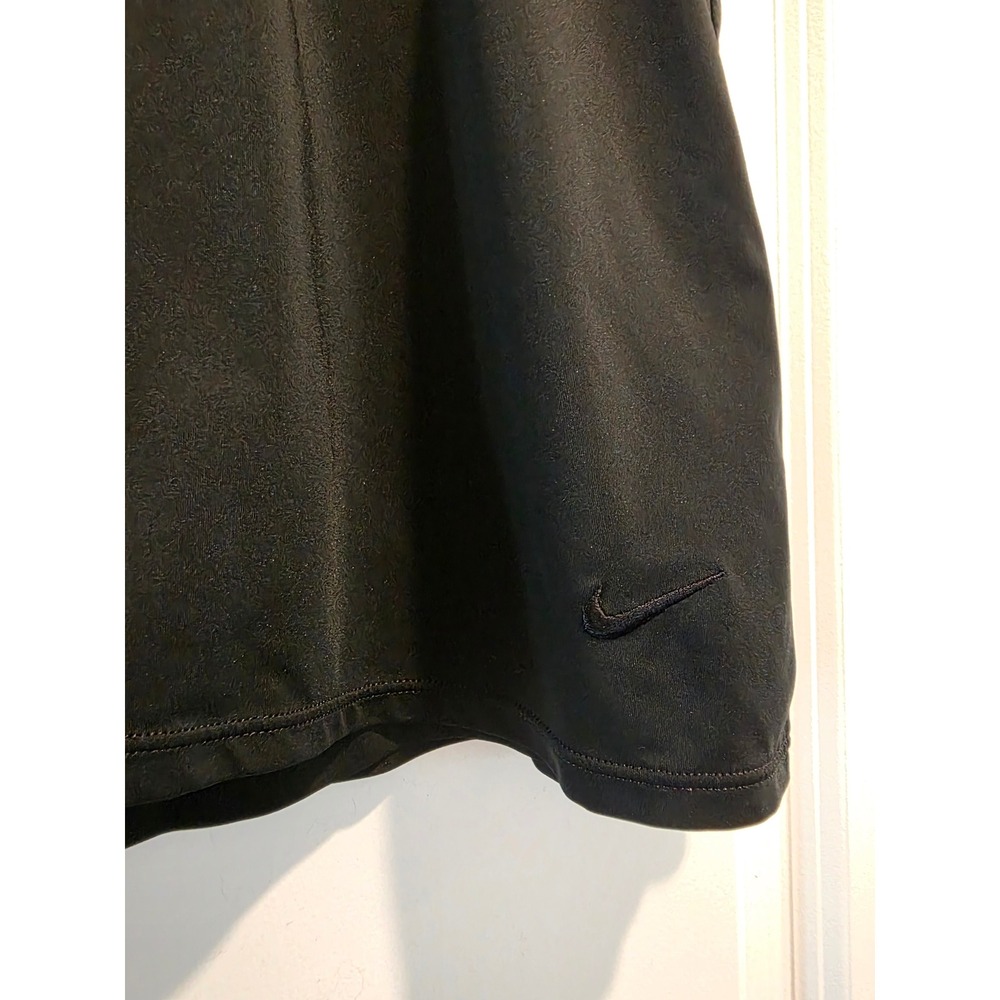 Women's sz M Nike Fit Dry Black Athletic Tennis Skort Wrap Front Summer - Picture 7 of 11